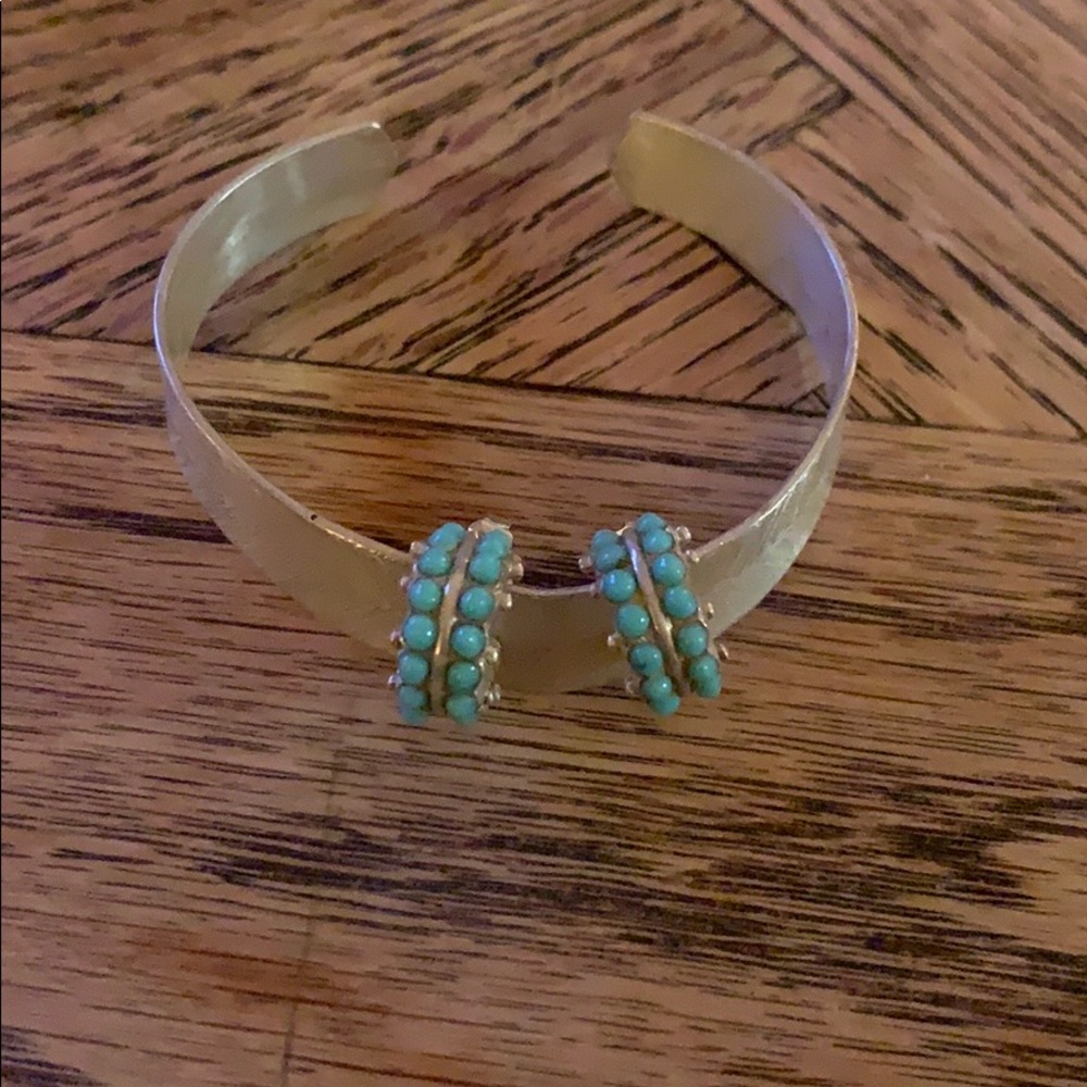 Sterling silver earrings and bracelet